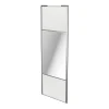 shopping pas cher Castorama Porte De Placard Coulissante Avec Miroir Blanc Avec Cadre Gris GoodHome Arius H. 248,5 X L. 92.2 Cm 7